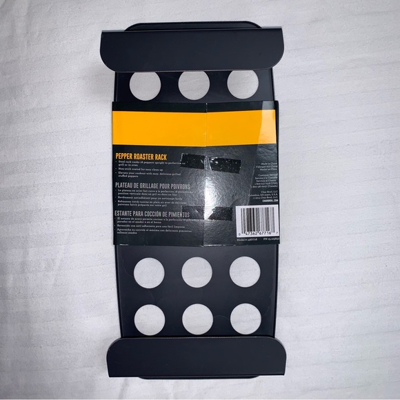 Char-Broil Grill It Up Pepper Roaster Rack Non-Stick Father’s Day Gift Jalapeño - Picture 5 of 9